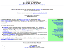 Tablet Screenshot of georgegraham.com